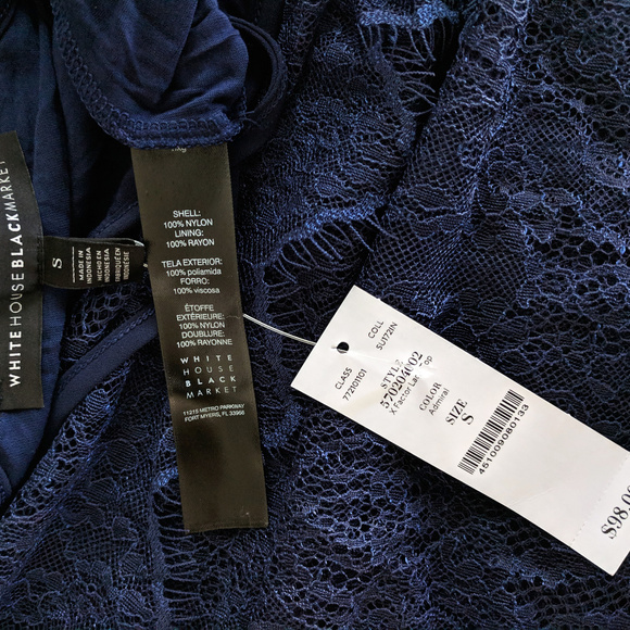 NWT Lace Tiered Halter Top - Picture 4 of 6